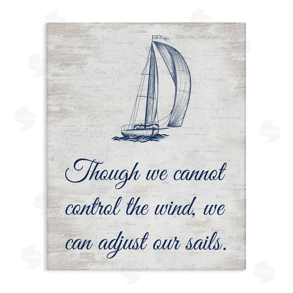 stupell industries Lettered and Lined | Adjust Our Sails