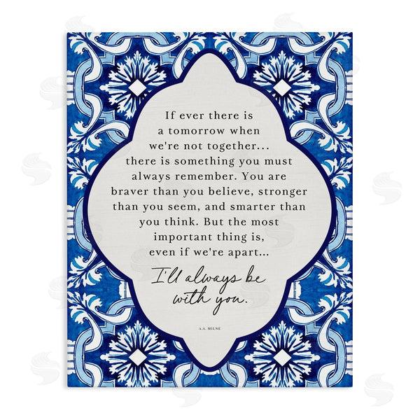 stupell industries Lettered and Lined | Always Be With You Inspiration Wall Art