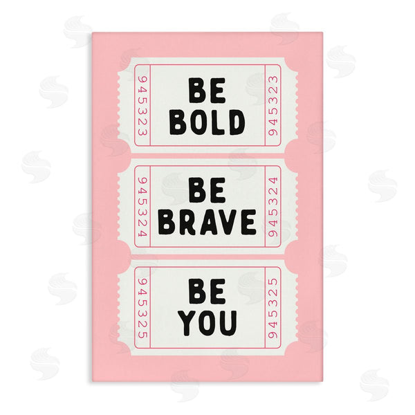 stupell industries Lettered and Lined | Be You Uplifting Tickets