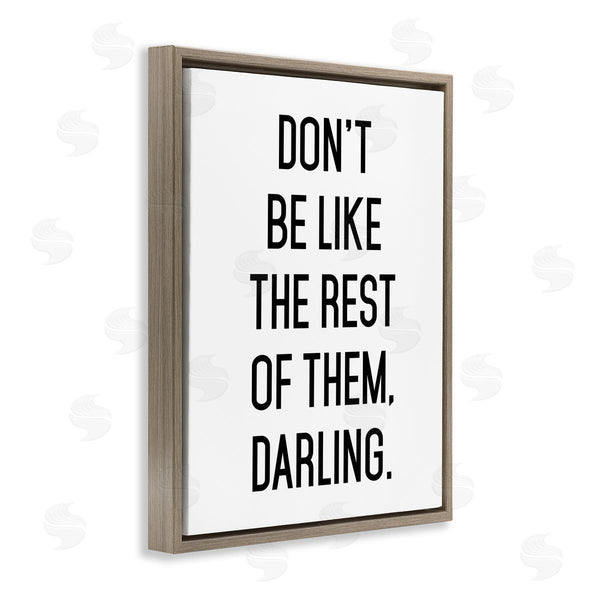 Stupell Industries Lettered And Lined | Be Yourself Bold Inspiring Phrase Quote Wall Art