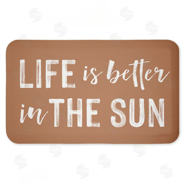 stupell industries Lettered and Lined | Better In The Sun Anti-Fatigue Mat