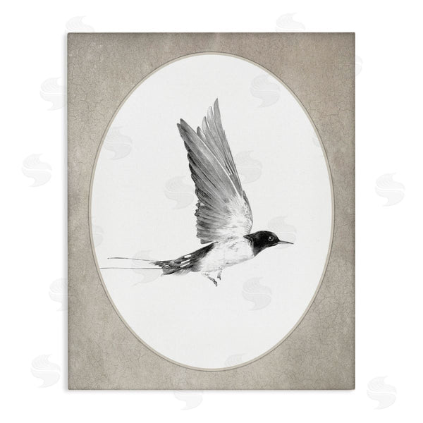 stupell industries Lettered and Lined | Bird in Flight Vignette