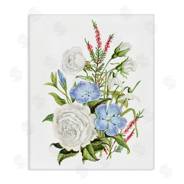 stupell industries Lettered and Lined | Bountiful Floral Bouquet Wall Art