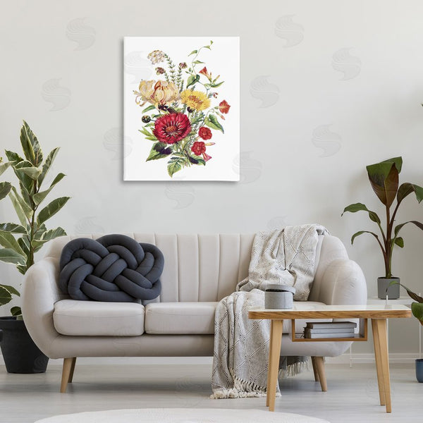 Stupell Industries Lettered And Lined | Bundle Of Wild Florals Wall Art
