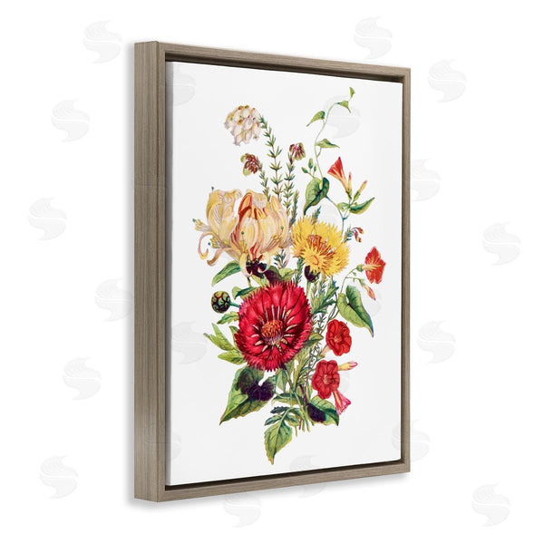 Stupell Industries Lettered And Lined | Bundle Of Wild Florals Wall Art