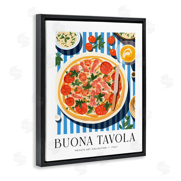 Stupell Industries Lettered And Lined | Buona Tavola Classic Pizza