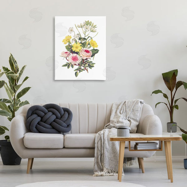 Stupell Industries Lettered And Lined | Bushel Of Wild Florals Wall Art