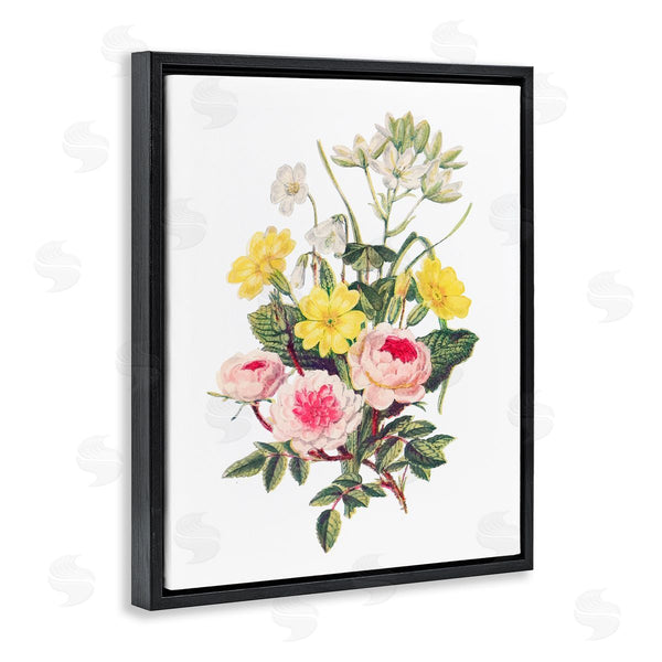 Stupell Industries Lettered And Lined | Bushel Of Wild Florals Wall Art
