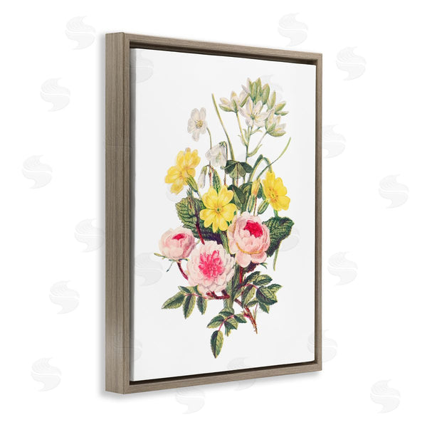 Stupell Industries Lettered And Lined | Bushel Of Wild Florals Wall Art