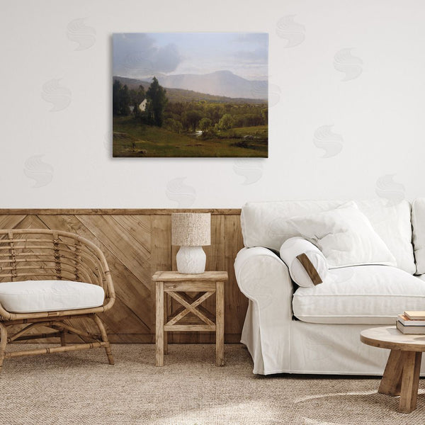 Stupell Industries Lettered And Lined | Cabins In Peaceful Vista Wall Art