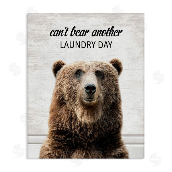 stupell industries Lettered and Lined | Can't Bear Another Laundry Day