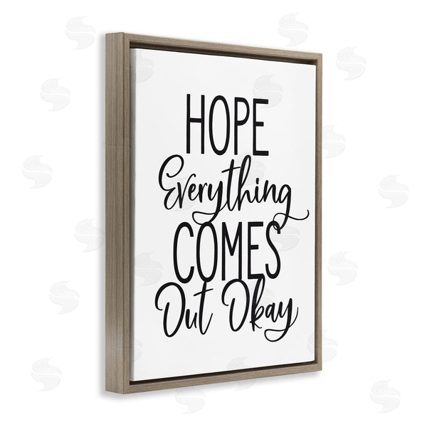 Stupell Industries Lettered And Lined | Casual Bathroom Calligraphy Sign Humor Phrase Wall Art
