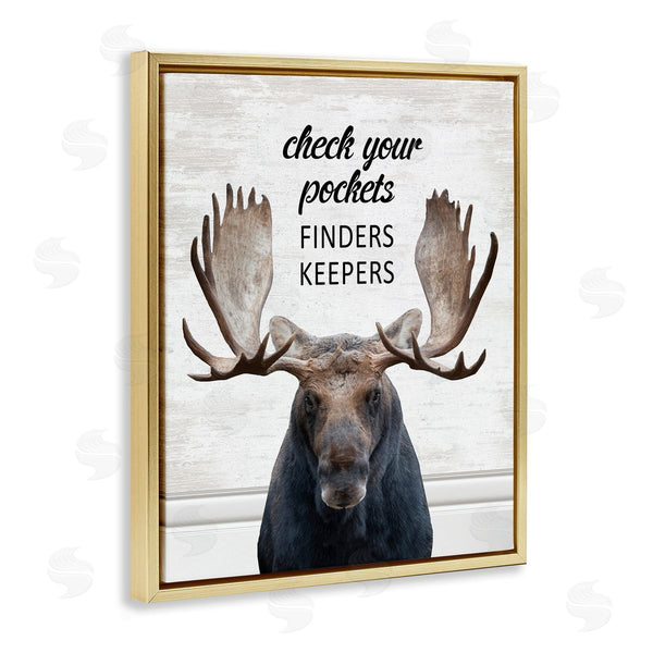 Stupell Industries Lettered And Lined | Check Pockets Laundry Reminder