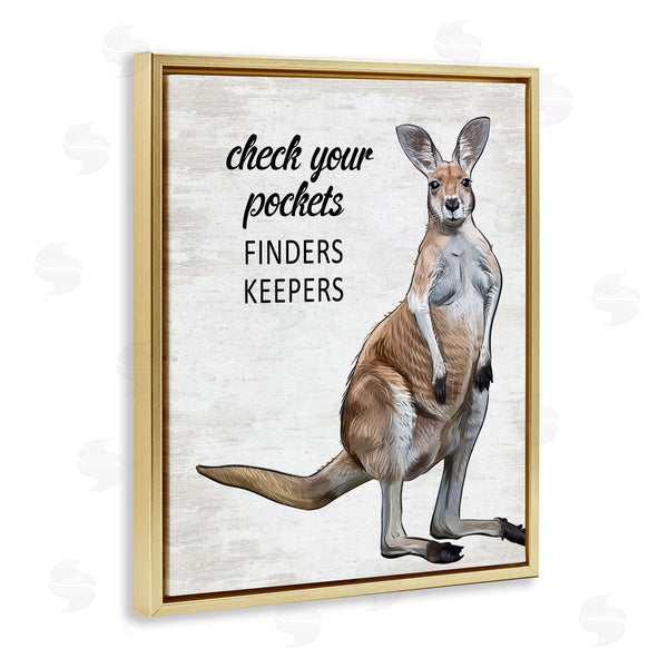 Stupell Industries Lettered And Lined | Check Pockets Laundry Rule