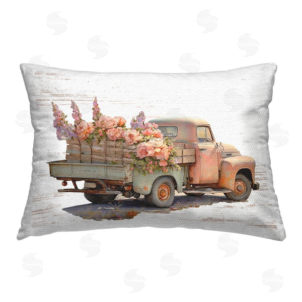 Stupell Industries Lettered And Lined | Chic Floral Truck