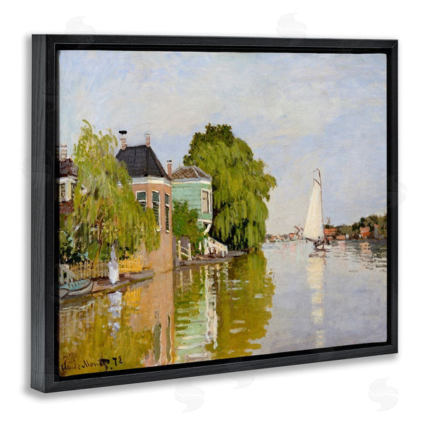 Stupell Industries Lettered And Lined | City Town Along Water Canal Sailboats Reflection Wall Art