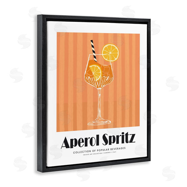 Stupell Industries Lettered And Lined | Classic Aperol Spritz