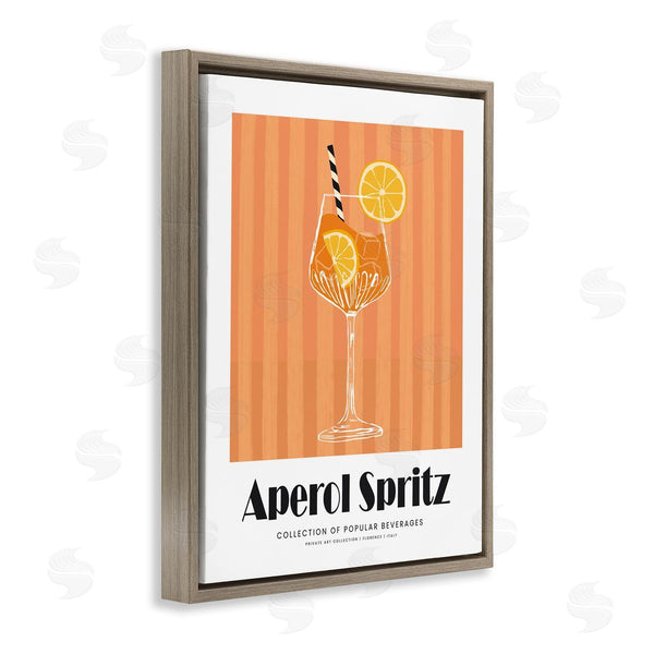 Stupell Industries Lettered And Lined | Classic Aperol Spritz