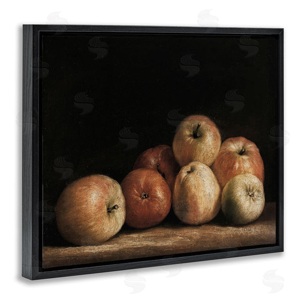 Stupell Industries Lettered And Lined | Classic Apple Vintage Still Life Wall Art
