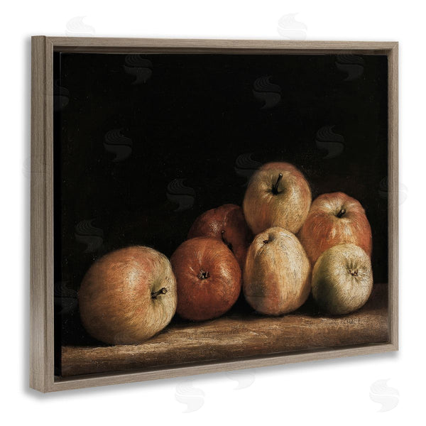 Stupell Industries Lettered And Lined | Classic Apple Vintage Still Life Wall Art