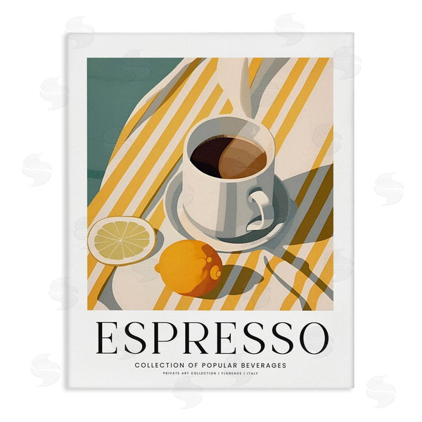stupell industries Lettered and Lined | Classic Espresso Still Life
