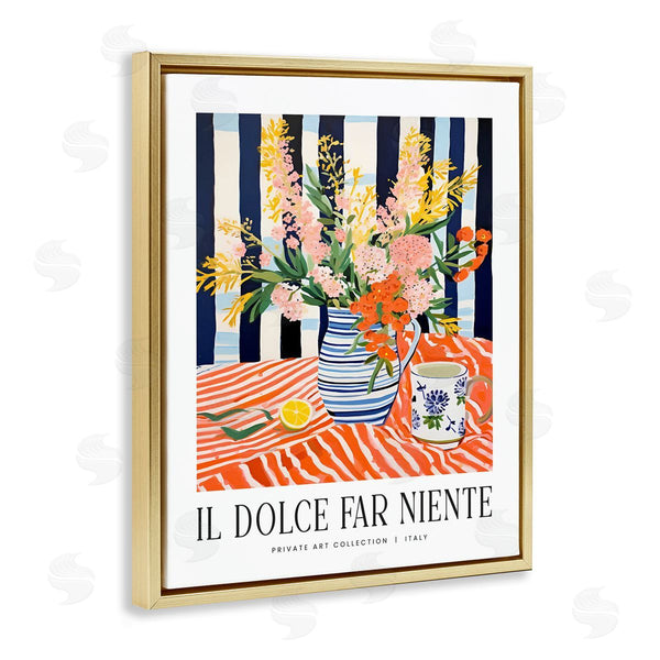 Stupell Industries Lettered And Lined | Classic Italian Bouquet
