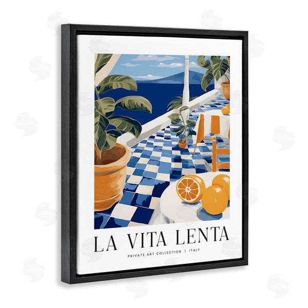 Stupell Industries Lettered And Lined | Classic Italian Summer Sea