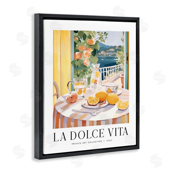 Stupell Industries Lettered And Lined | Classic Italian Table Setting View