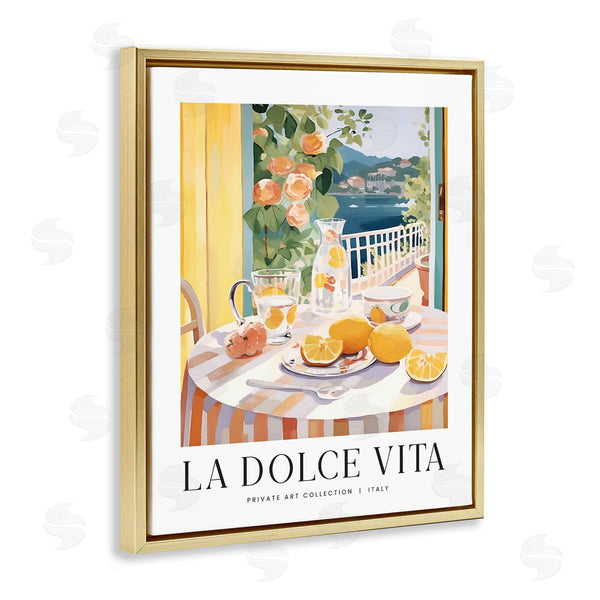 Stupell Industries Lettered And Lined | Classic Italian Table Setting View