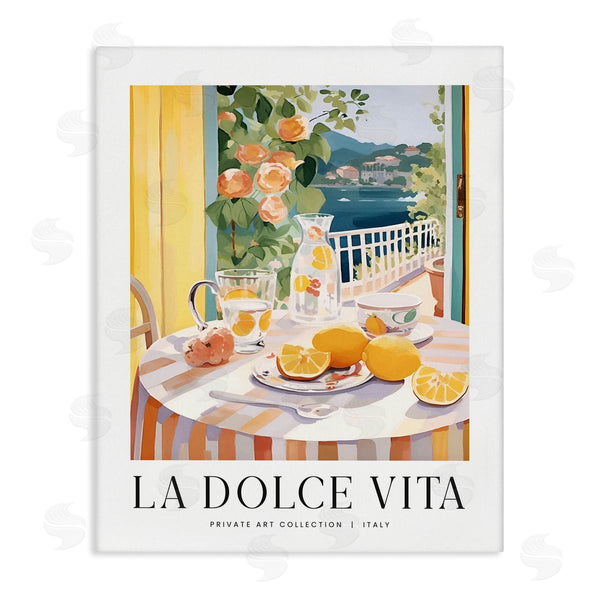 stupell industries Lettered and Lined | Classic Italian Table Setting View