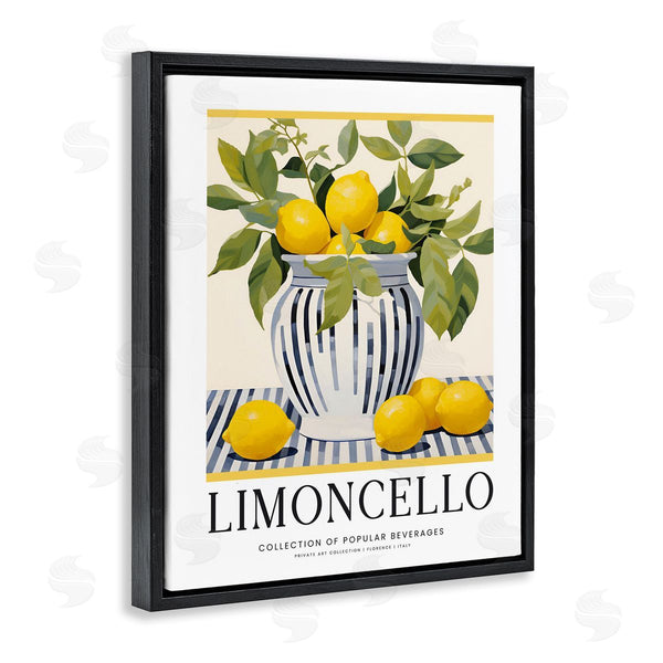 Stupell Industries Lettered And Lined | Classic Kitchen Lemons Vase