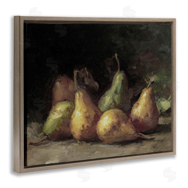 Stupell Industries Lettered And Lined | Classic Pears Still Life Wall Art