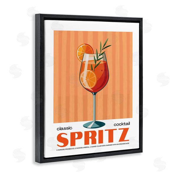 Stupell Industries Lettered And Lined | Classic Spritz Cocktail
