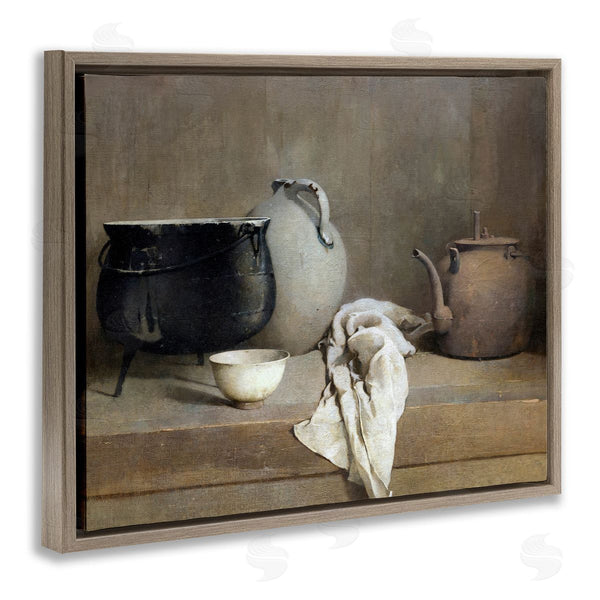 Stupell Industries Lettered And Lined | Classic Still Life Painting Wall Art