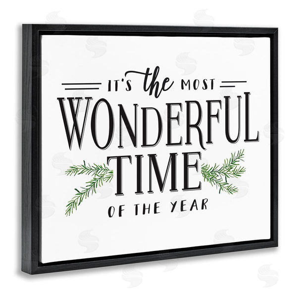 Stupell Industries Lettered And Lined | Classic Vintage Christmas Phrase