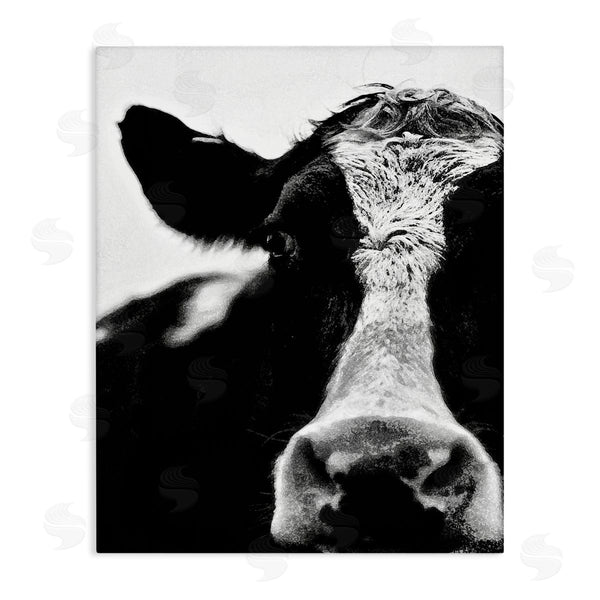 stupell industries Lettered and Lined | Cow Face Portrait
