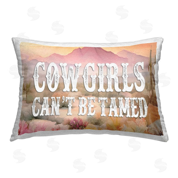 Stupell Industries Lettered And Lined | Cowgirls Can't Be Tamed