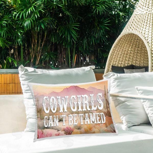 Stupell Industries Lettered And Lined | Cowgirls Can't Be Tamed