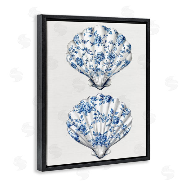 Stupell Industries Lettered And Lined | Delicate Toile Seashells Wall Art