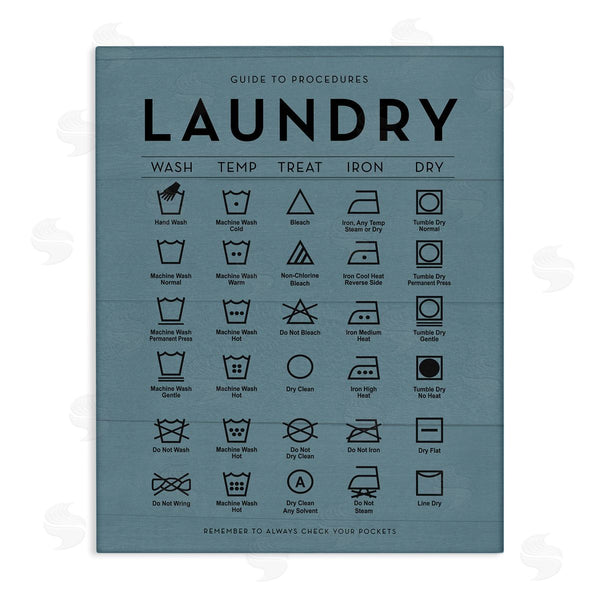 stupell industries Lettered and Lined | Detailed Laundry Symbols Guide