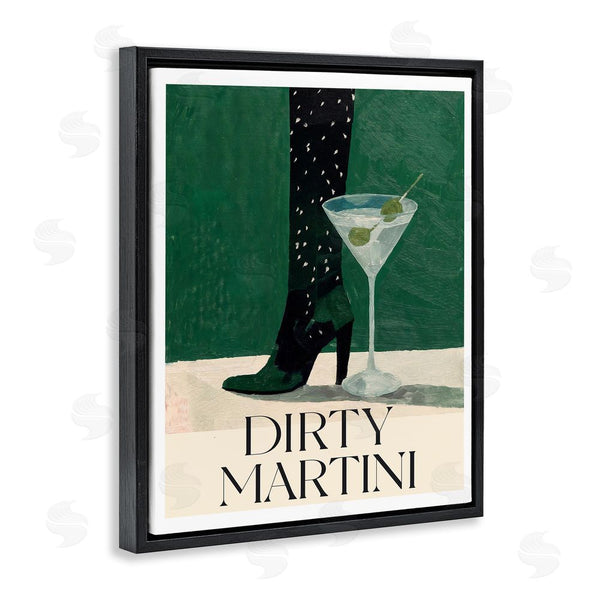 Stupell Industries Lettered And Lined | Dirty Martini Stylish Heel