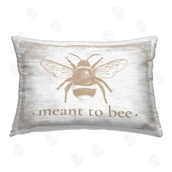 Stupell Industries Lettered And Lined | Distressed Meant To Bee