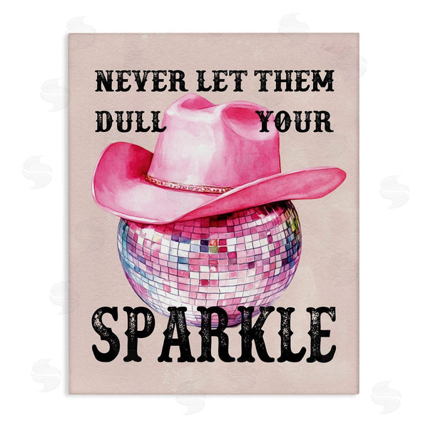 stupell industries Lettered and Lined | Don't Dull Your Sparkle
