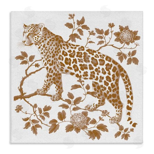 stupell industries Lettered and Lined | Earthy Details Vintage Leopard Wall Art