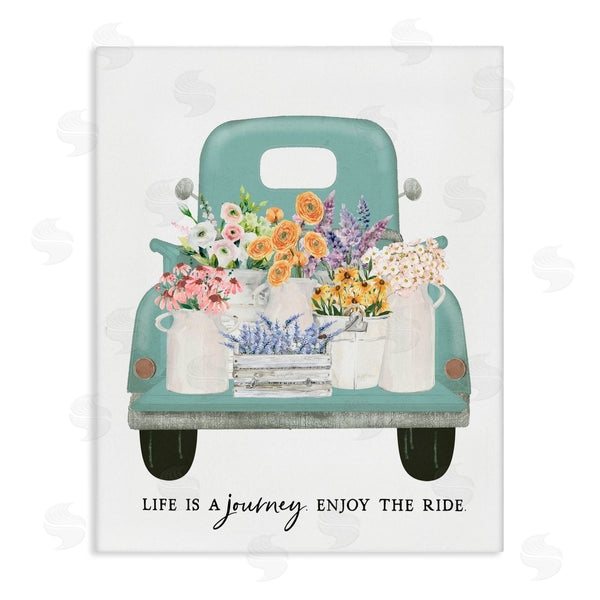 stupell industries Lettered and Lined | Enjoy The Ride Truck Wall Art