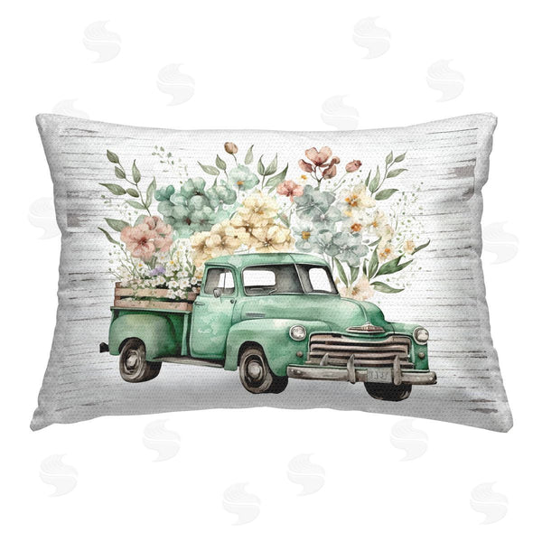 Stupell Industries Lettered And Lined | Floral Filled Truck