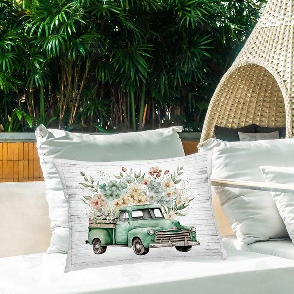 Stupell Industries Lettered And Lined | Floral Filled Truck