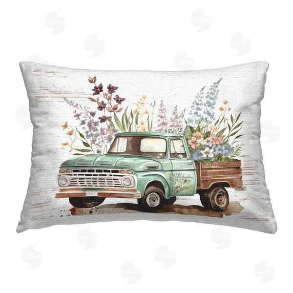 Stupell Industries Lettered And Lined | Floral Herb Truck