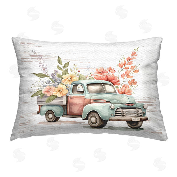 Stupell Industries Lettered And Lined | Flower Blossom Truck