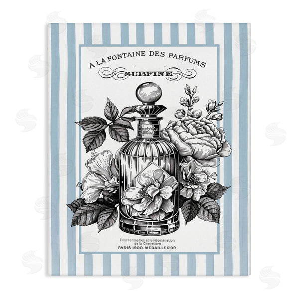 stupell industries Lettered and Lined | French Floral Bottle